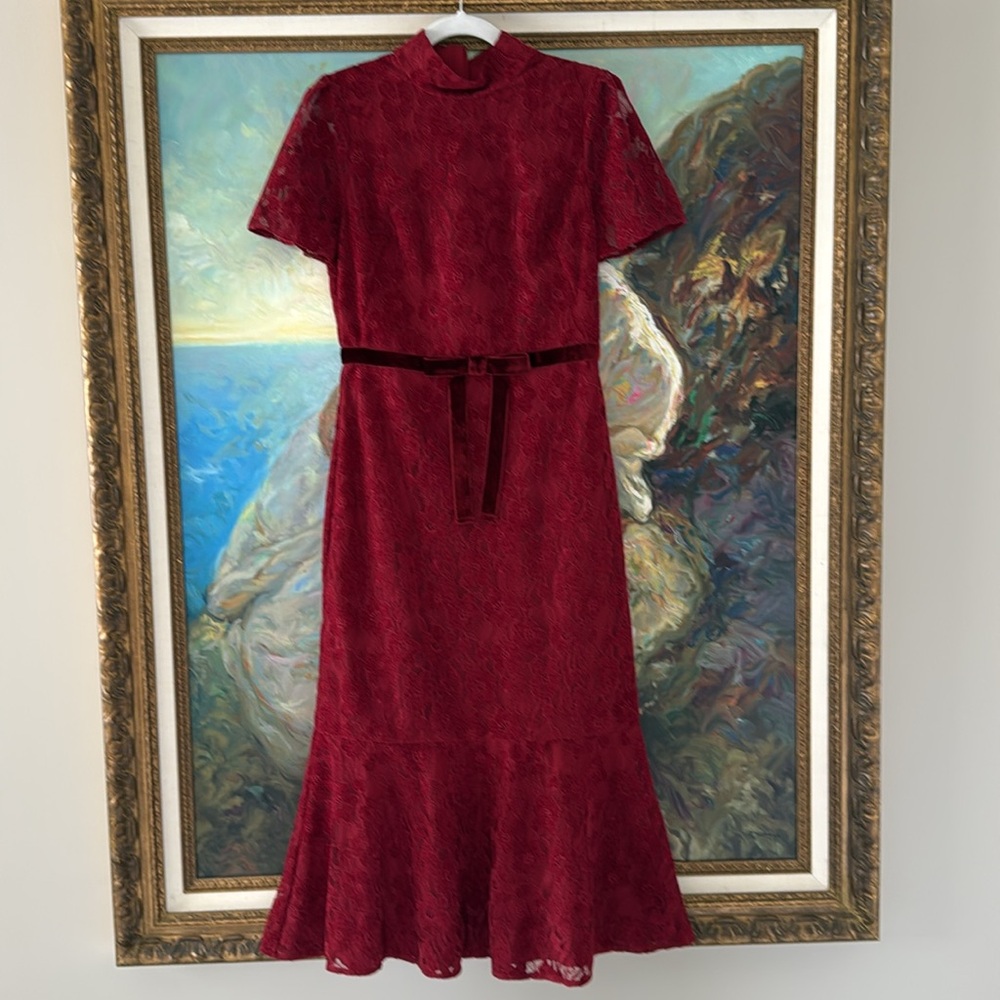Shoshanna Pierre dress. Size 4 . Worn once. Perfect. - Picture 9 of 12